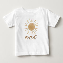 Erste Reise um die Sonne 1. Geburtstag Baby T-shirt