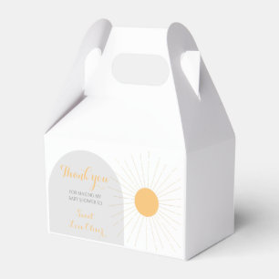 Erste Reise um die Sonne Birthday boho Geschenkschachtel