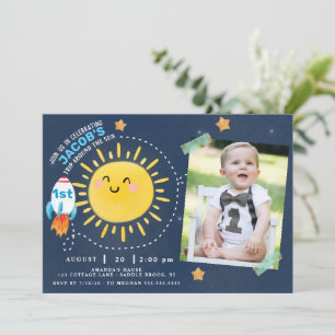 Erste Reise um die Sonne Einladung