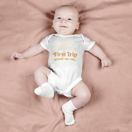 Erste Reise um die Sonne Erster Geburtstag Baby Strampler