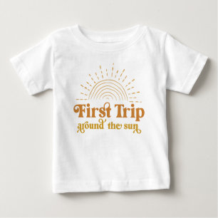 Erste Reise um die Sonne Erstes Shirt zum Geburtst