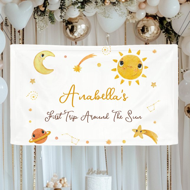 Erste Reise um Sun Birthday Banner (Von Creator hochgeladen)