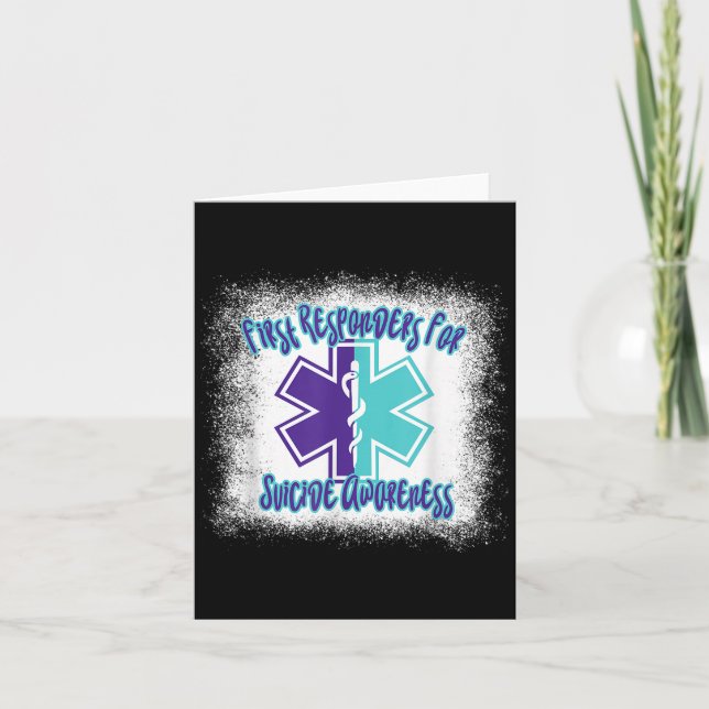 Erste Renten für Selbstmordbewusstsein Emt Paramed Karte (Vorderseite)