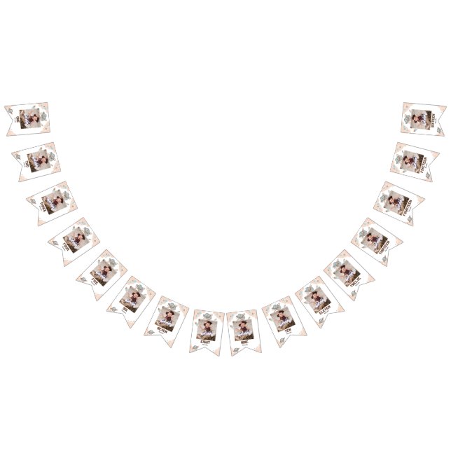 Erste Rodeo Cowboy Geburtstag Foto Jagdfahnen Wimpelkette (Alle)