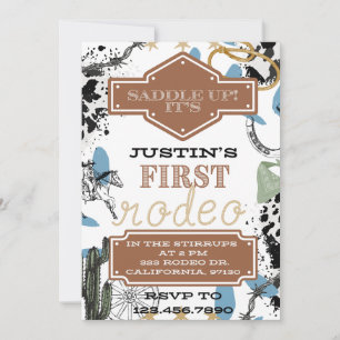 Erste Rodeo Einladung