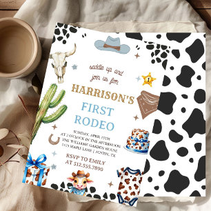 Erste Rodeo-Einladung, Meine 1. Rodeo-Einladung Einladung