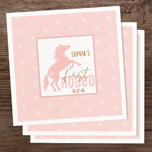 Erste Rodeo Geburtstagsparty Napkins Serviette