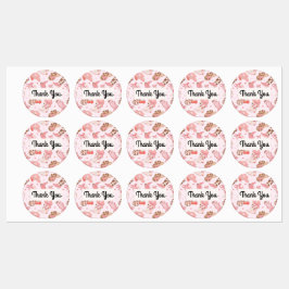 Erste Rodeo Girls Danke Labels Etiketten