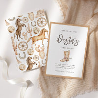 Erste Rodeo Neutral Southern Cowboy Geburtstag