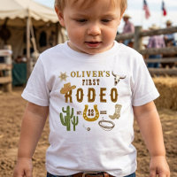 Erste Rodeo Western Cowboy Boys 1. Geburtstagsfeie