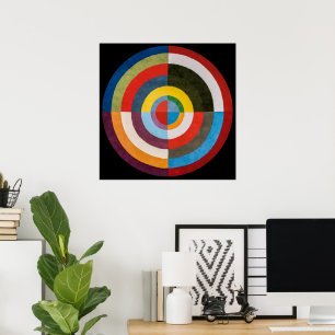 Erste Scheibe Robert Delaunay Poster