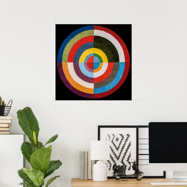 Erste Scheibe | Robert Delaunay | Poster (Heimbüro)