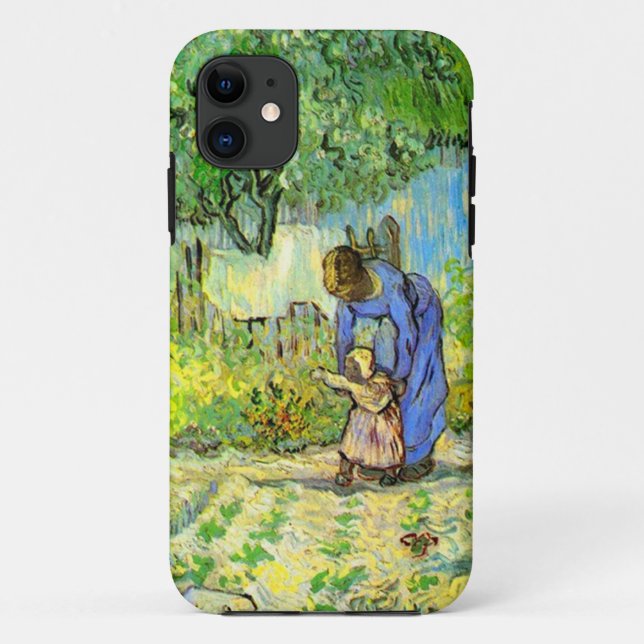 Erste Schritte, 1890 Vincent van Gogh. Case-Mate iPhone Hülle (Rückseite)