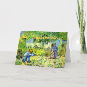 Erste Schritte, 1890 Vincent van Gogh. Karte