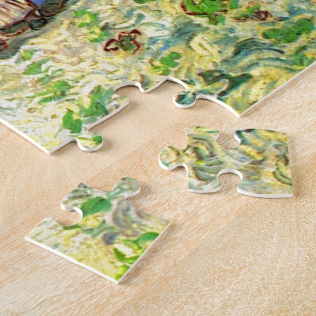 Erste Schritte, 1890 Vincent van Gogh. Puzzle (Seite)