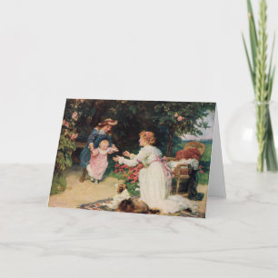 Erste Schritte, 1910, von Fred Morgan (1847-1927) Karte