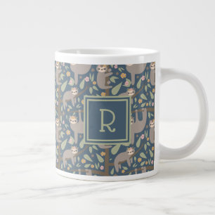 Erste Schritte hinzufügen  Niedliches Muster für Jumbo-Tasse