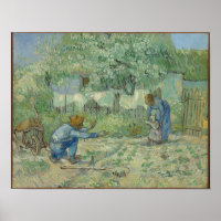 Erste Schritte nach Millet 1890 Vincent van Gogh S