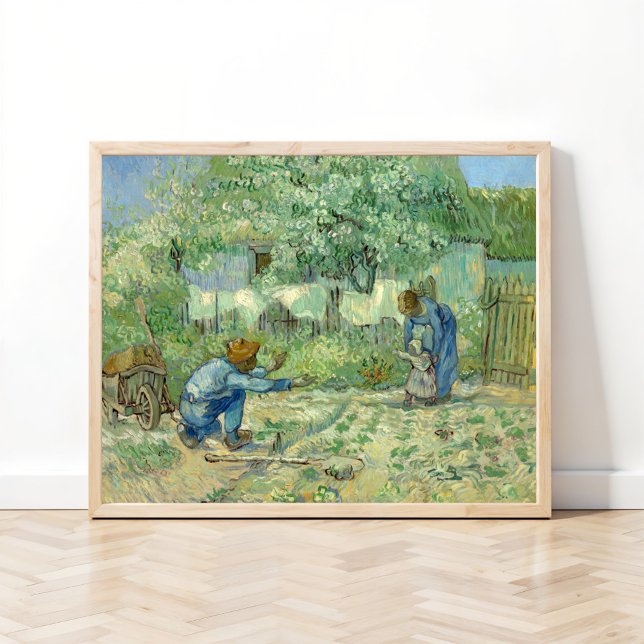 Erste Schritte nach Millet von Vincent Van Gogh Ar Poster (Von Creator hochgeladen)