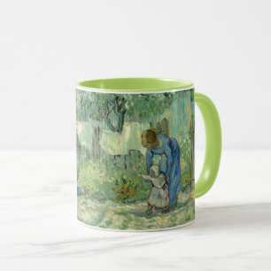 Erste Schritte nach Millet von Vincent Van Gogh Tasse
