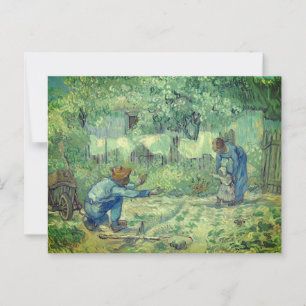 Erste Schritte Postkarte