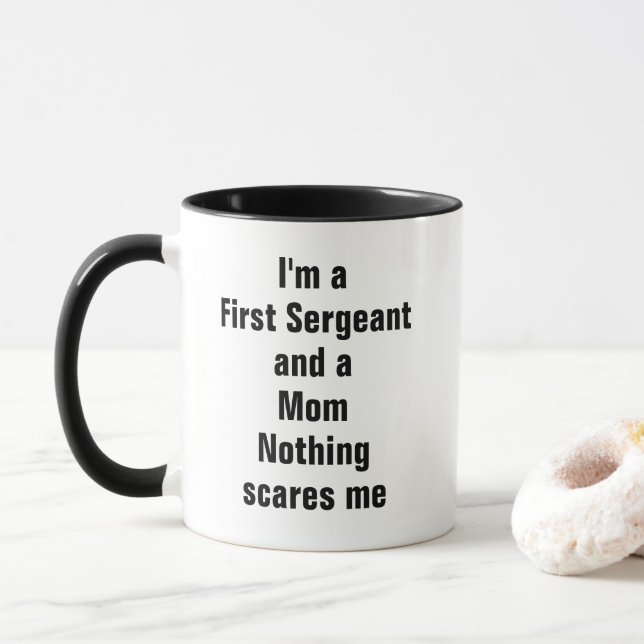 Erste sergeanische Mama Tasse (Mit Donut)