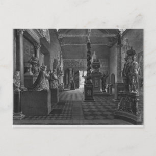 Erste Sicht auf den Einführungsraum Postkarte