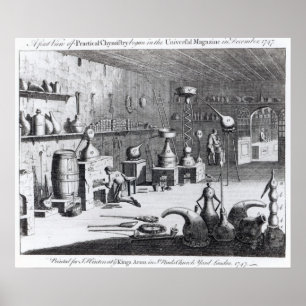 Erste Sicht der praktischen Chemie Poster