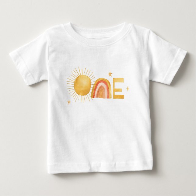 Erste Sonnenreise | 1. Geburtstag Baby T-shirt (Vorderseite)