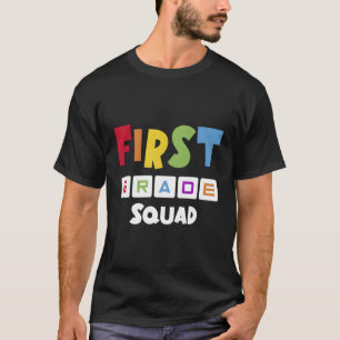 Erste Stufe des Squad Teams 1STE Klasse Lehrer T-Shirt