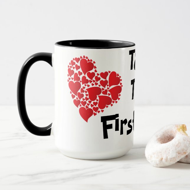 " Erste Stufe " Tasse (Mit Donut)