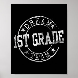 Erste Stufe Traumteam erster Tag des ersten Lehrga Poster