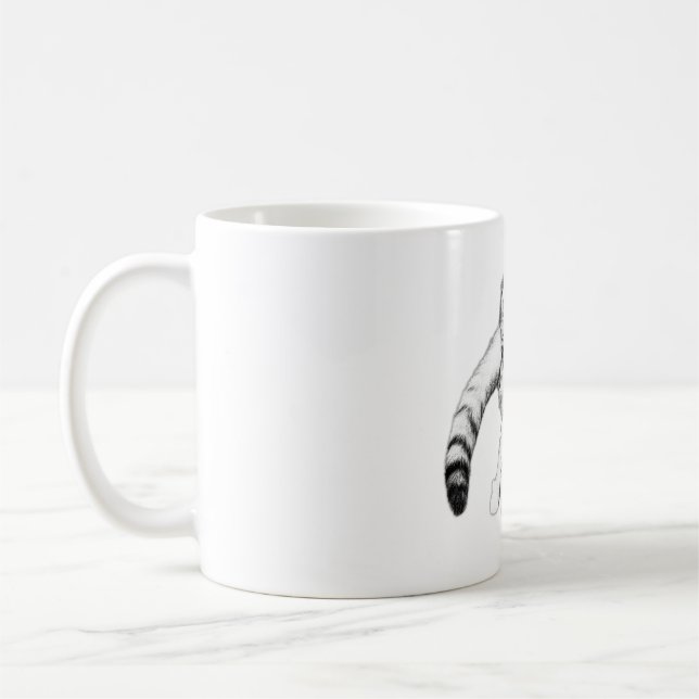 Erste Stufe, zweite Stufe Kaffeetasse (Links)