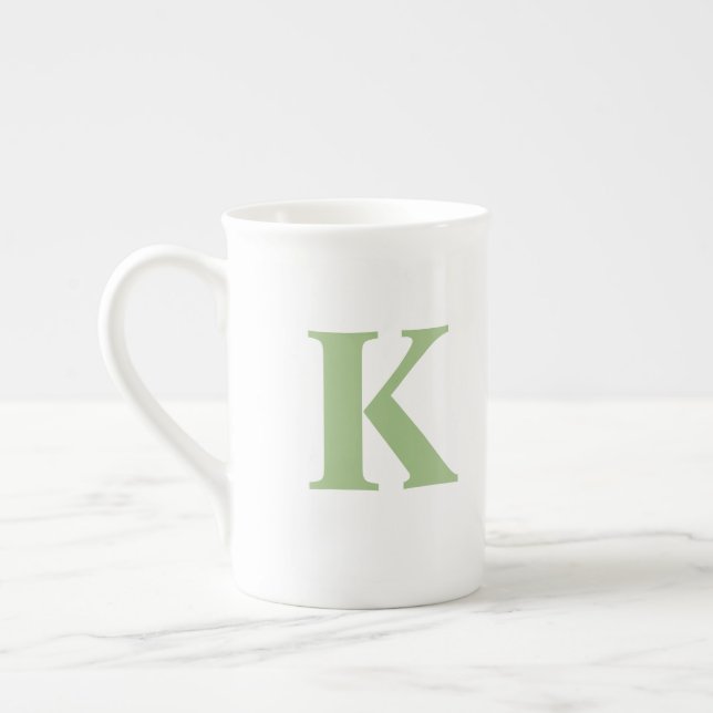 Erste Tasse der personalisierten Monogramm (Links)
