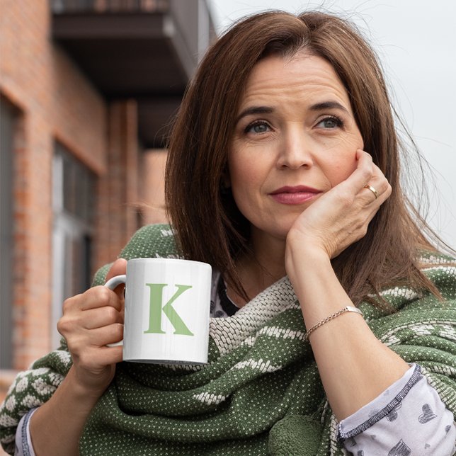 Erste Tasse der personalisierten Monogramm (Von Creator hochgeladen)