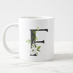 Erste Tasse mit dem Buchstaben F - Frühjahrsfloral