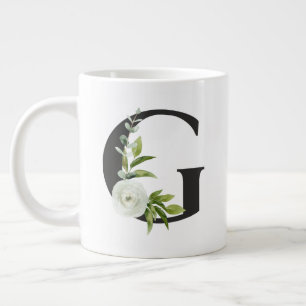 Erste Tasse mit dem Letter G - Spring Floral