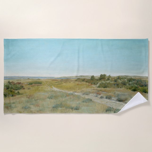 Erste Touch Herbst: Landschaft im Staat von New Yo Strandtuch (Vorderseite)