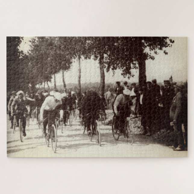Erste Tour de France 1903 Der erste Kilometer Puzzle (Horizontal)