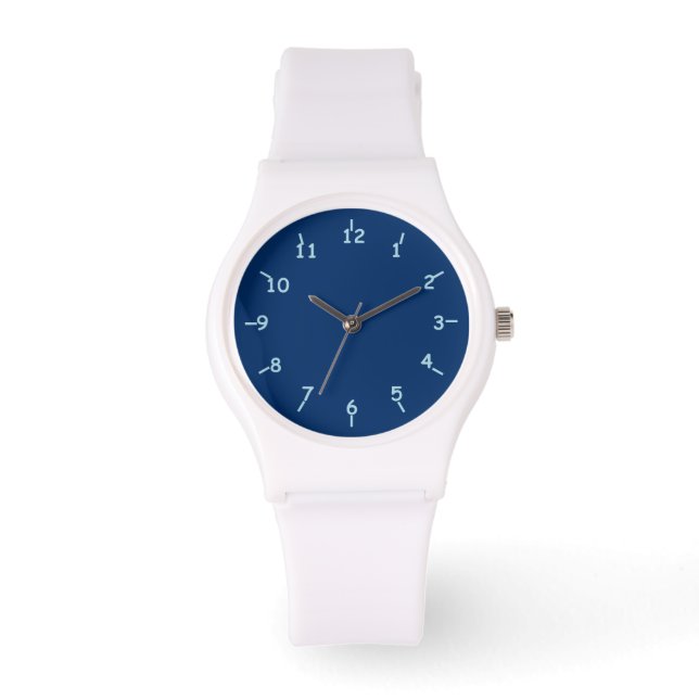 Erste und zehnte Blues Armbanduhr (Vorderseite)