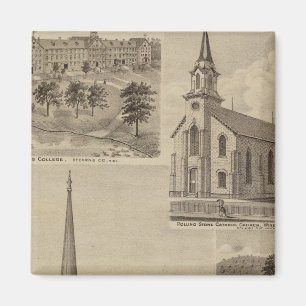 Erste Universalistenkirche, Minneapolis, Minnesota Magnet
