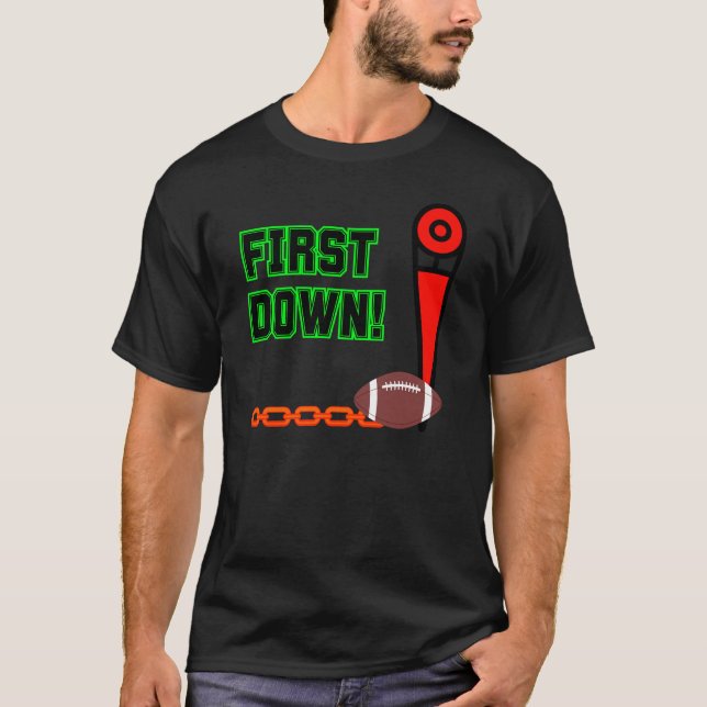 Erste unten Messketten T-Shirt (Vorderseite)