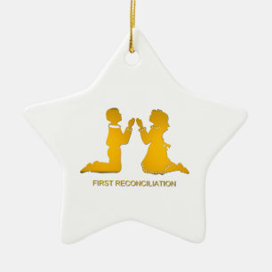 Erste Versöhnung Keramikornament