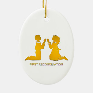 Erste Versöhnung Keramikornament