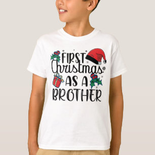 Erste Weihnachten als Bruder, der Weihnachten pass T-Shirt