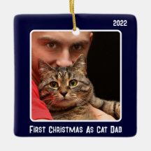 Erste Weihnachten als Chat Vater 2 Cat Foto Navy B