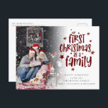 Erste Weihnachten als Foto Burgund Text<br><div class="desc">Unsere ersten Weihnachten als ein familienspezifisches Foto Burgund Text. Lieblich zu feiern, das erste Weihnachtsfest Ihres Babys. Ein Set-Skript für den Header und die Erholung des Textes ist leicht zu personalisieren. Ersetzen Sie das Beispiel-Foto durch das eigene. Ein Gradientenüberlagerungsschicht befindet sich oben auf Ihrem Foto, sodass er beim Erreichen des...</div>