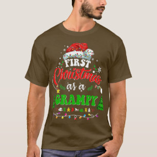 Erste Weihnachten als graue Weihnachtsmannmütze Ug T-Shirt