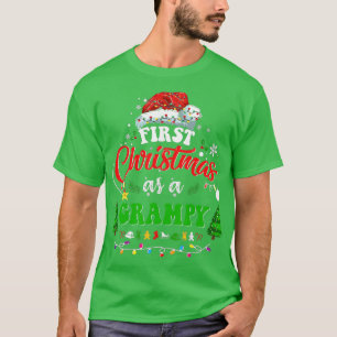 Erste Weihnachten als graue Weihnachtsmannmütze Ug T-Shirt