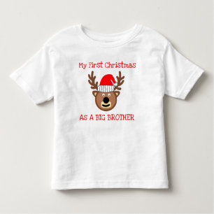 Erste Weihnachten als großer Bruder Kleinkind T - Kleinkind T-shirt